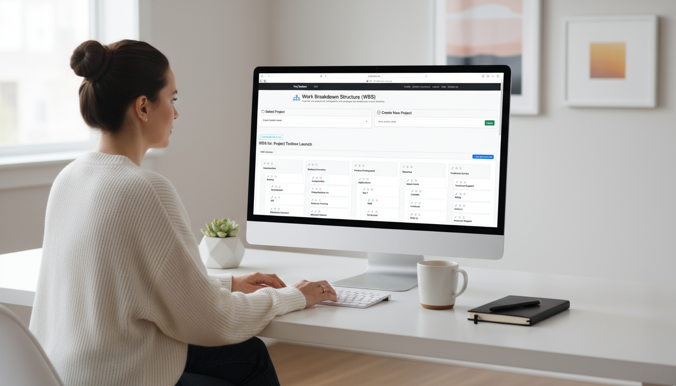 WBS Tool User Interface